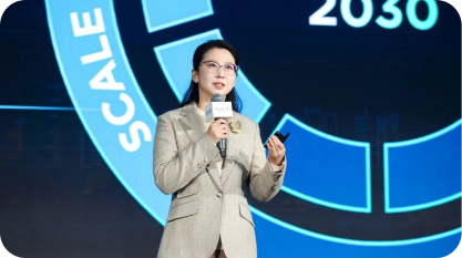 联合国全球契约组织驻华代表刘萌出席DTC 2025 TCL华星全球显示生态大会